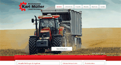 Desktop Screenshot of karlmueller-landtechnik.de